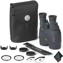 Canon 18x50 Image Stabilization All-Weather Binoculars - Starter Bundle(International Model)