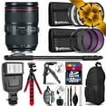thumbnail image 1 of Canon 24-105mm IS II + Slave Flash + MACRO, UV-CPL-FLD - 32GB Accessory Bundle (International Version), 1 of 10