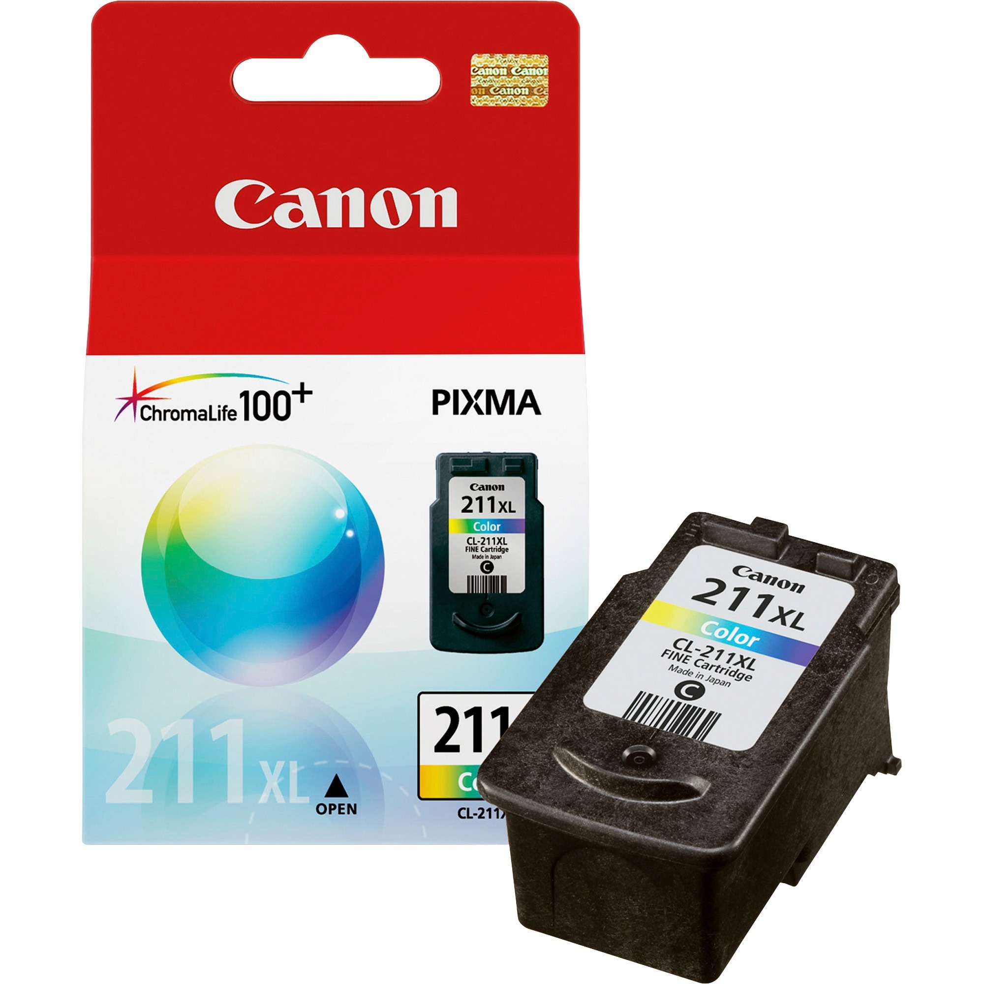 Canon 2975B001 Cl-211Xl High-Yield Ink Cartridge Tri-color - image 1 of 4