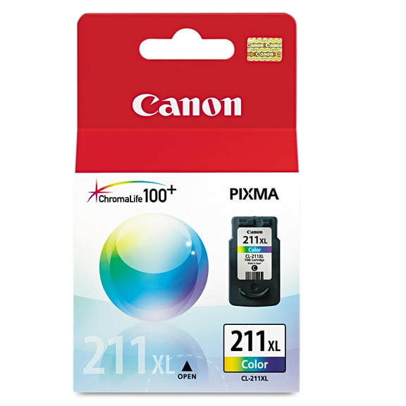 Canon 2975B001 Cl-211Xl High-Yield Ink Cartridge Tri-color
