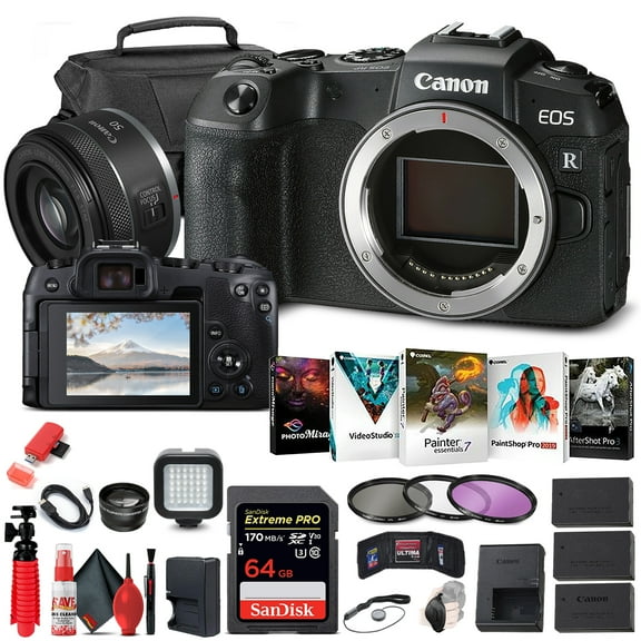 Canon 3380C002_EDI_12 DSLR Camera, 26 MP, 1x Digital Zoom, Wi-Fi, Black (International Version)