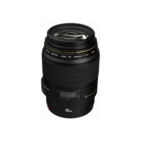 Canon - EF 100mm f/2.8 USM Macro Lens - Black