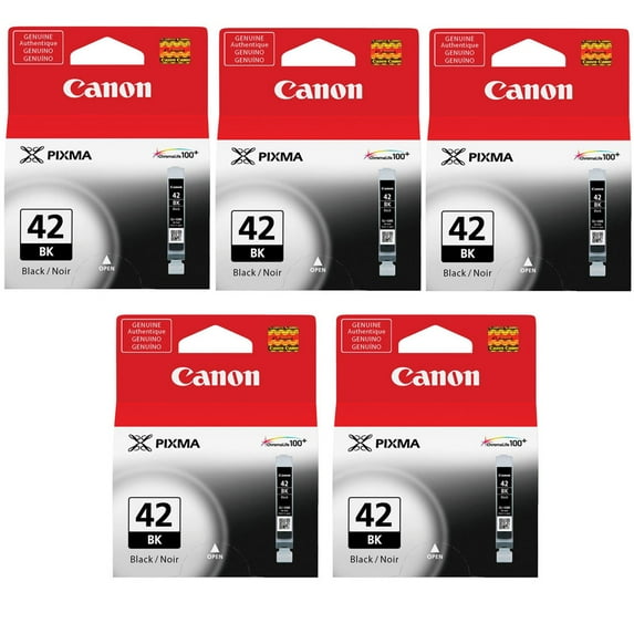 Canon 5 Pack CLI-42 Black Ink Cartridge