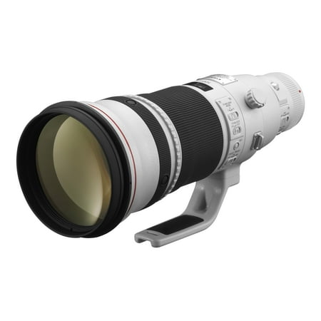 Canon - EF 500mm f/4L IS II USM Super Telephoto Lens for Most EOS SLR Cameras - White