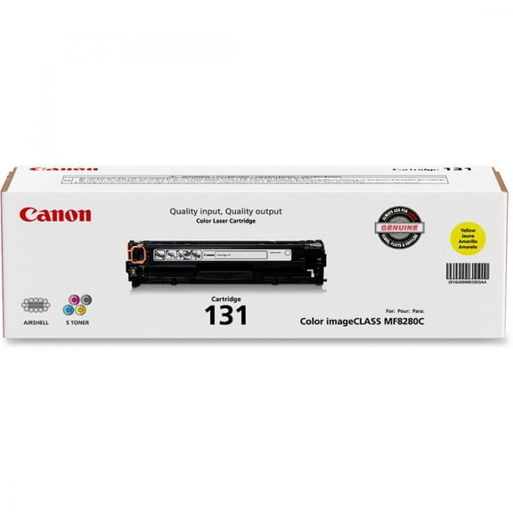 Canon 6269B001 (CRG-131) Toner, Yellow