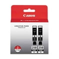 thumbnail image 1 of Canon 6432B004M PGI-250XL Ink Cartridge - Black - Twin Pack, 1 of 1