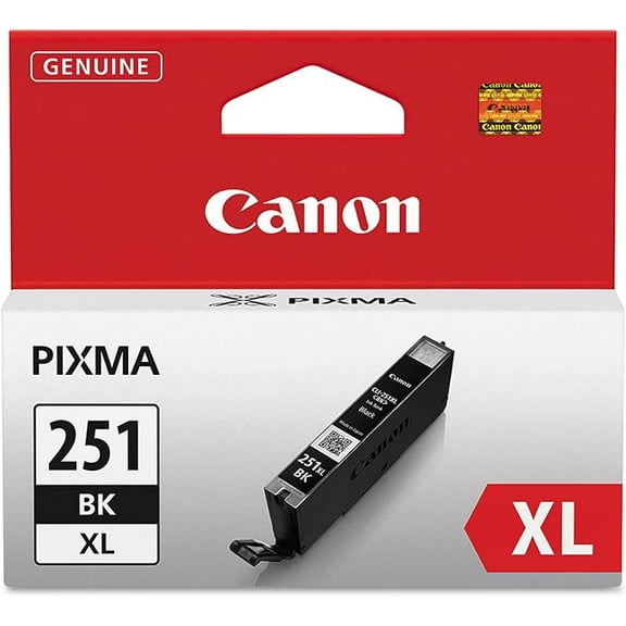 Canon (6448B001) Black Ink Cartridge, High Yield