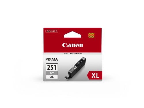 6452B001 (CLI-251XL) ChromaLife100+ High-Yield Ink, 3,350 Page-Yield, Gray 6452B001 (CLI-251XL) ChromaLife100+ High-Yield Ink, 3,350 Page-Yield, Gray