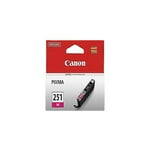 Canon CLI-251 Genuine Magenta Ink Tank, Compatible with MG6320, IP7220 & MG5420, MX922, MG5520, MG6420, MG7120, iX6820, iP8720, MG7520, MG6620, and MG5620 Printers