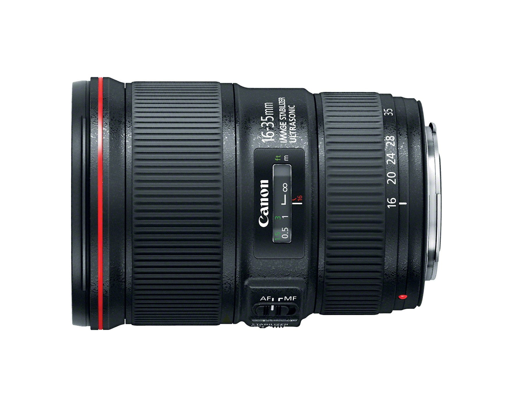 Canon 9518B002-cr EF 16-35mm f/4L is USM Lens , Black - Walmart.com