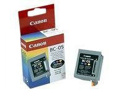Canon BC-05 - Yellow, cyan, magenta - original - ink cartridge - for BJ-200, 210, 230; BJC-1000, 150, 210, 220, 240, 250, 251, 255, 265 - image 1 of 2