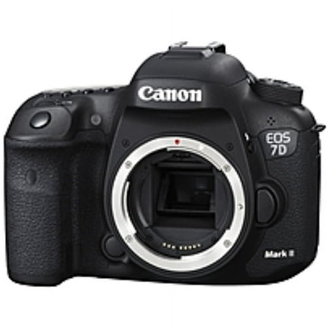 Canon Black EOS 7D Mark II Digital SLR Camera with 20.2 Megapixels (Body Only)