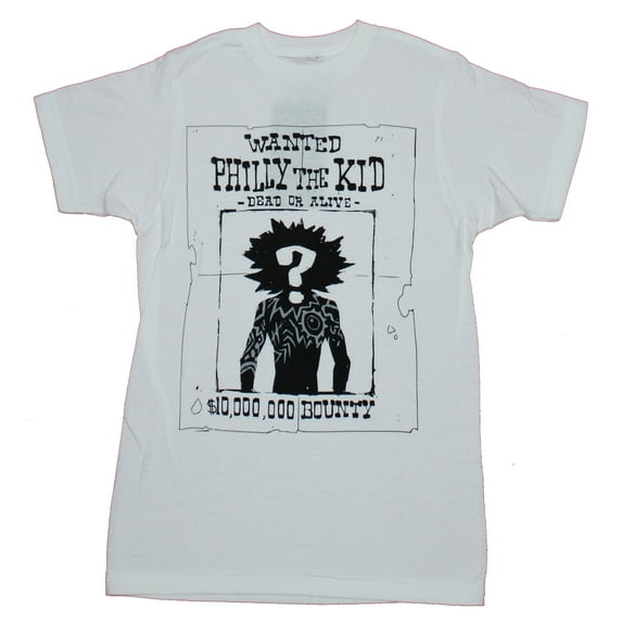 Canon Busters Mens T-Shirt - Wanted The Philly Kid Poster Image (X-Large)