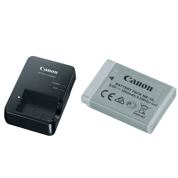 Canon CB 2LHE Battery Charger with Canon NB 13L Li Ion Battery Pack