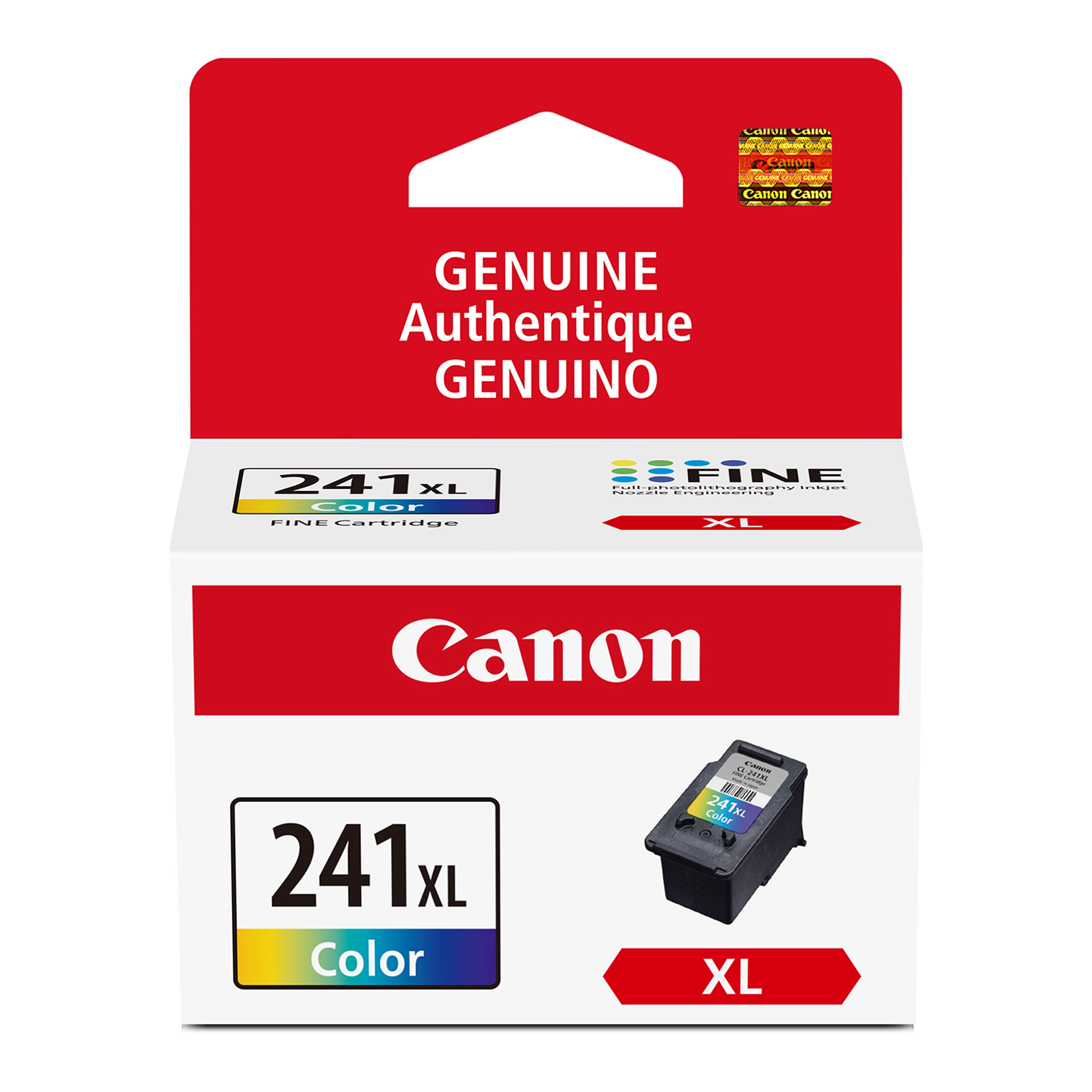 Canon, Ink Cartridge, CL-241XL, FINE Color, Multi-color - Walmart.com