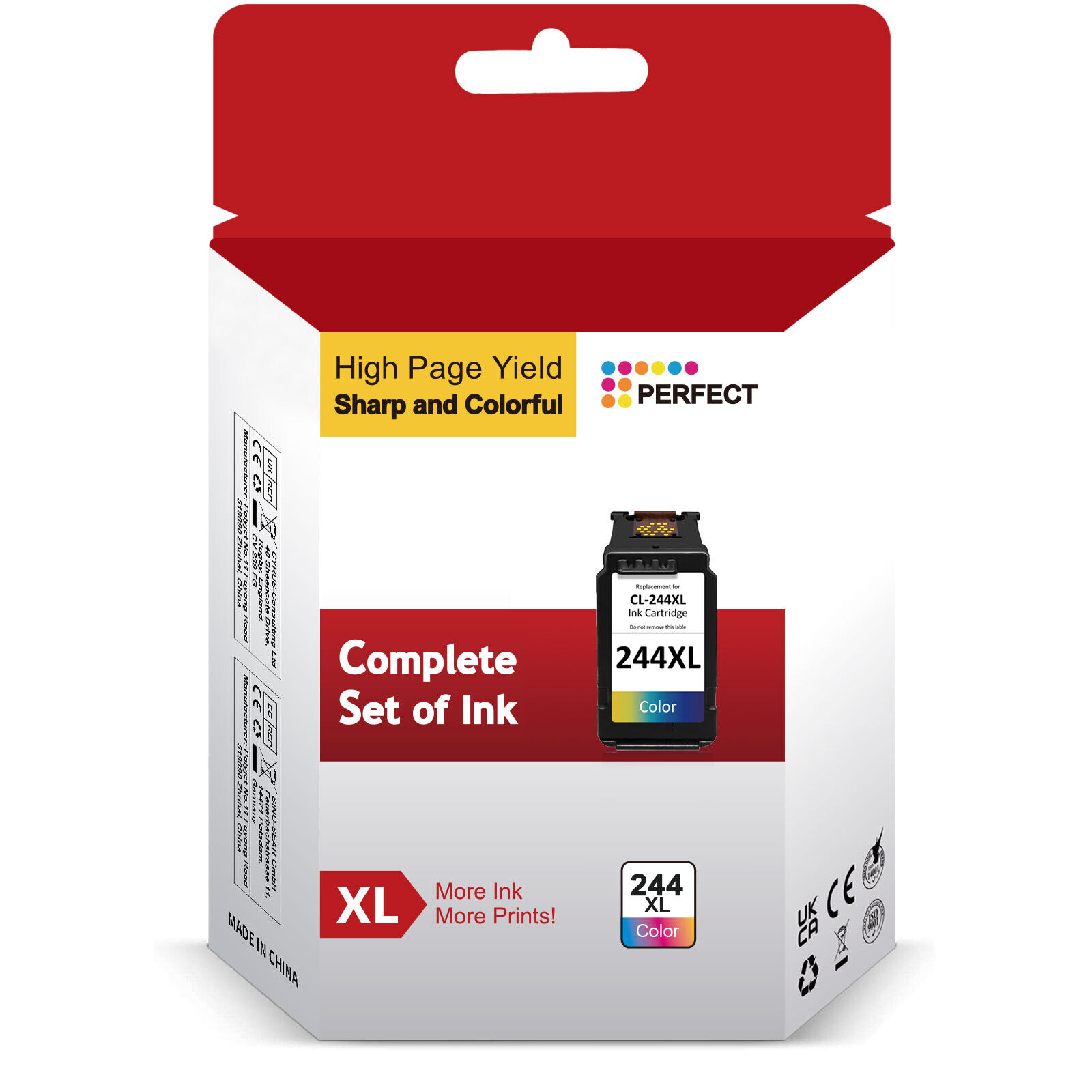 Canon CL244 Color Cartridge Compatible to Canon Pixma iP2820, MX492