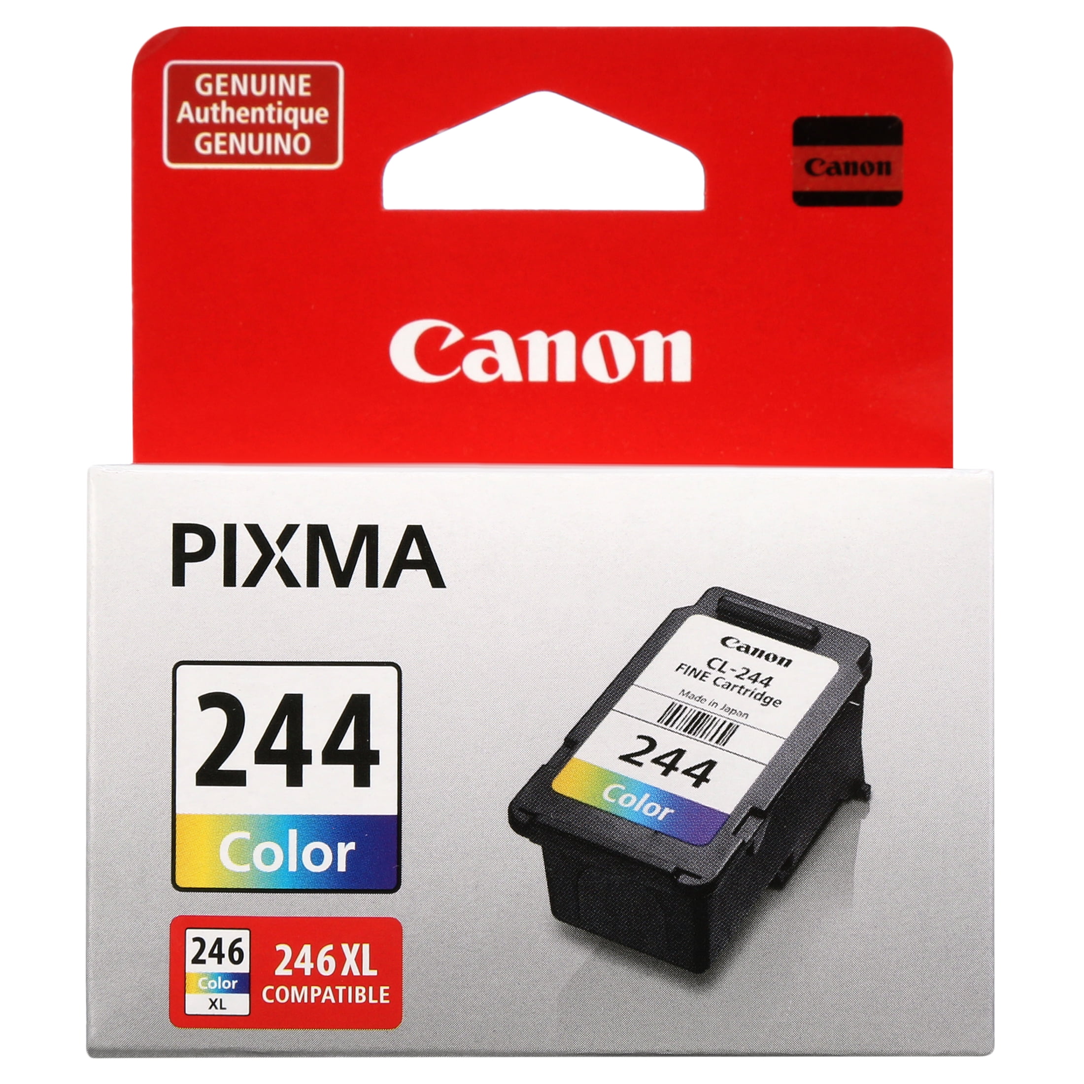 rigtig meget Hilsen Plantation Canon CL-244 Color Ink Cartridge, Compatible to iP2820, MG2420, MG2924,  MG492, MG3020, MG2525, TS3120, TS202, TR4520 and TR4522 - Walmart.com