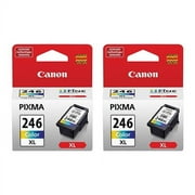Canon CL-246 XL Color Ink Cartridge with Inkjet Technology 8280B001 2-Pack