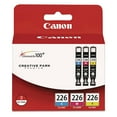 thumbnail image 1 of Canon CLI-226 Original Ink Cartridge Inkjet - Cyan, Magenta, Yellow - 1 Each, 1 of 2