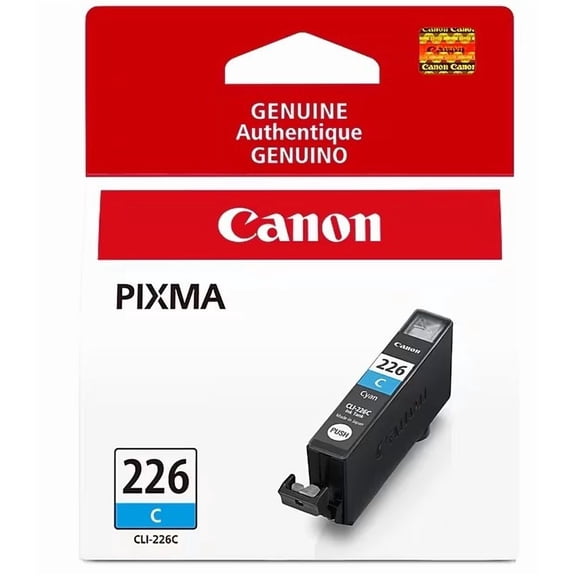 Canon CLI-226 Ink - Cyan, Sold Without Manufacturer Warranty