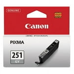 Canon CLI-251 Genuine Gray Ink Tank, Compatible with MG6320, MG7120, iP8720, and MG7520 Printers