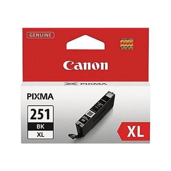 Canon CLI-251XL BK Compatible to iP7220,iX6820,MG5420,MG5520/MG6420,MG5620/MG6620,MX922/MX722,iP8720,MG6320,MG7120,MG7520 Printers