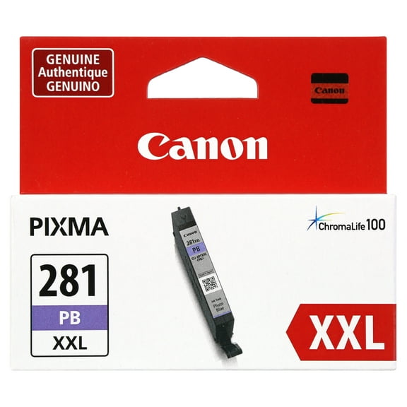 Canon CLI-281 XXL Black Ink Tank, 1 Each (CNMCLI281XXLPBL)