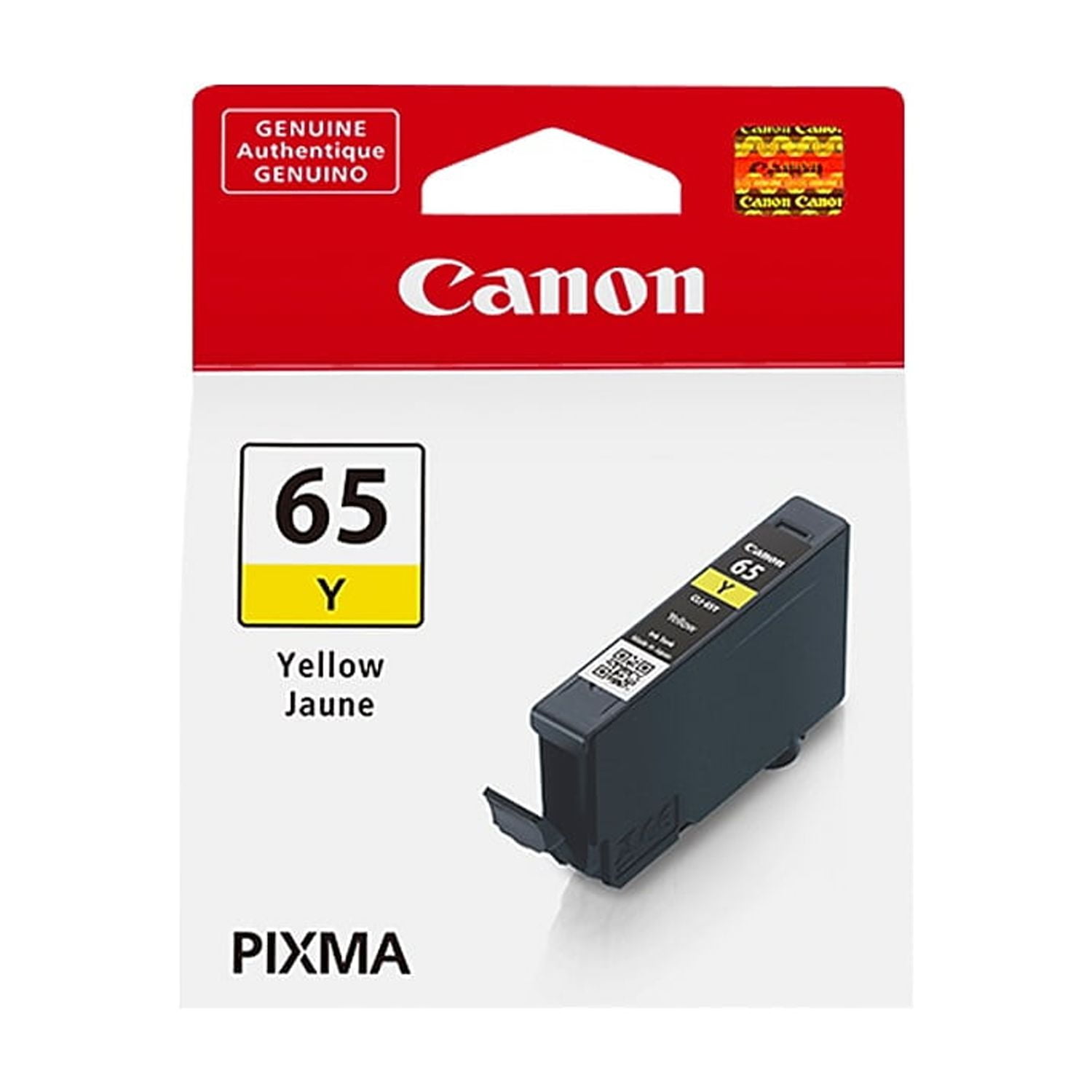 Canon CLI-65 Yellow Ink Tank, PIXMA Pro-200 Printer, Dye-Based