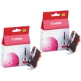 thumbnail image 1 of Canon CLI-8M Magenta Ink Cartridge for Select PIXMA iP, MP, MX and PRO Series Printers, 2-Pack, 1 of 2