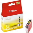 thumbnail image 1 of Canon CLI-8Y Original Inkjet Ink Cartridge, Yellow Pack, Inkjet, 1 of 4