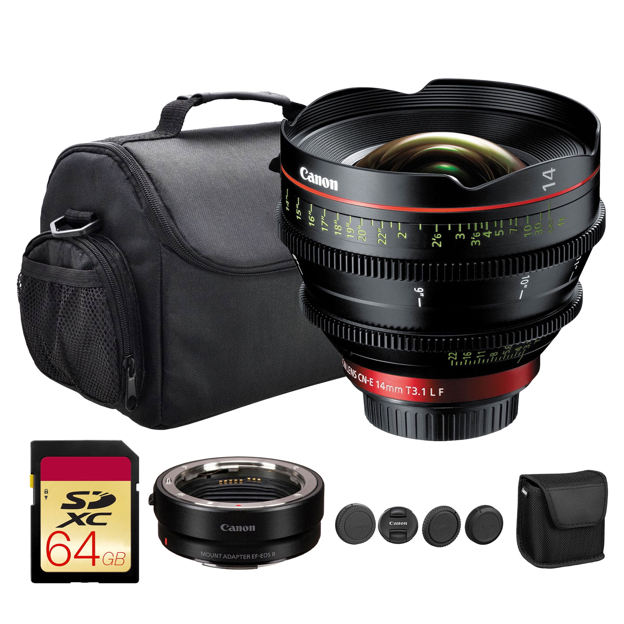 Canon CN-E 14mm T3.1 L F Cinema Prime Lens (EF Mount) | L-Series