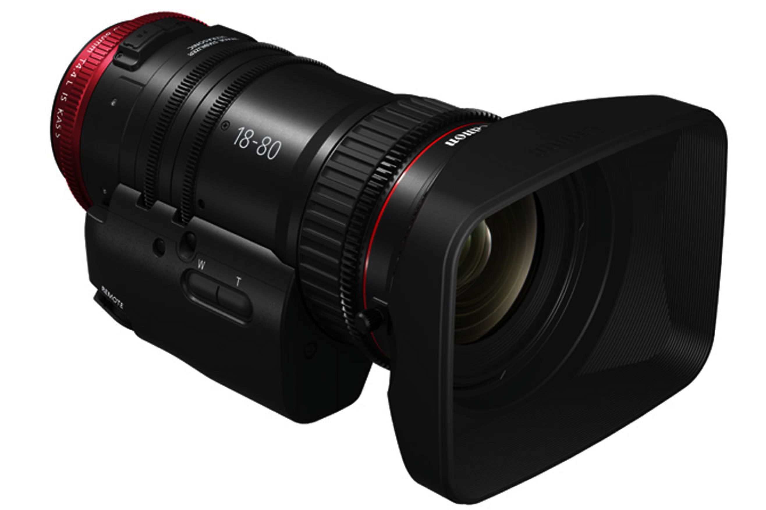 Canon CN-E 18-80mm T4.4 Compact-SERVO Cinema Zoom Lens (EF Mount) - image 1 of 4