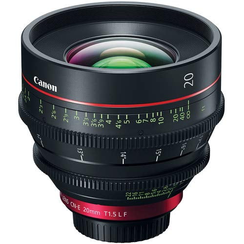 Canon CN-E 20mm T1.5 L F Cinema Prime Lens for Canon EF
