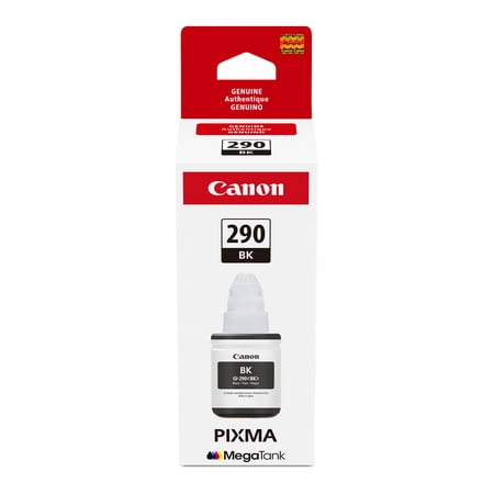 Canon CNMGI290B, PIXMA GI-290 Black Ink Bottle, 1 Each