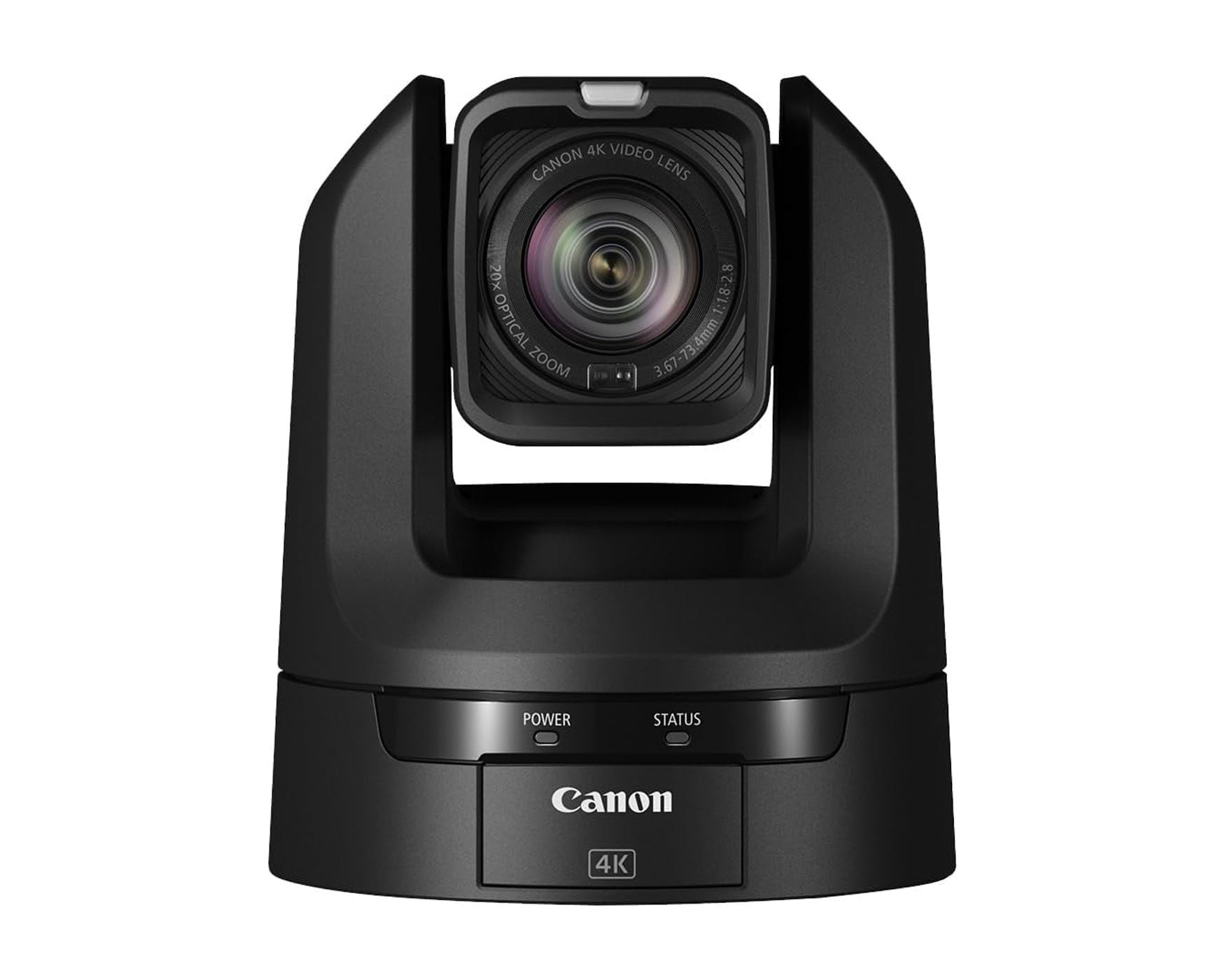 Canon CR-N100 PTZ Camera (Black), 20x Optical Zoom, 4K UHD Video, Professional Productions, House of Worship, Education, Broadcast, Corporate, Events