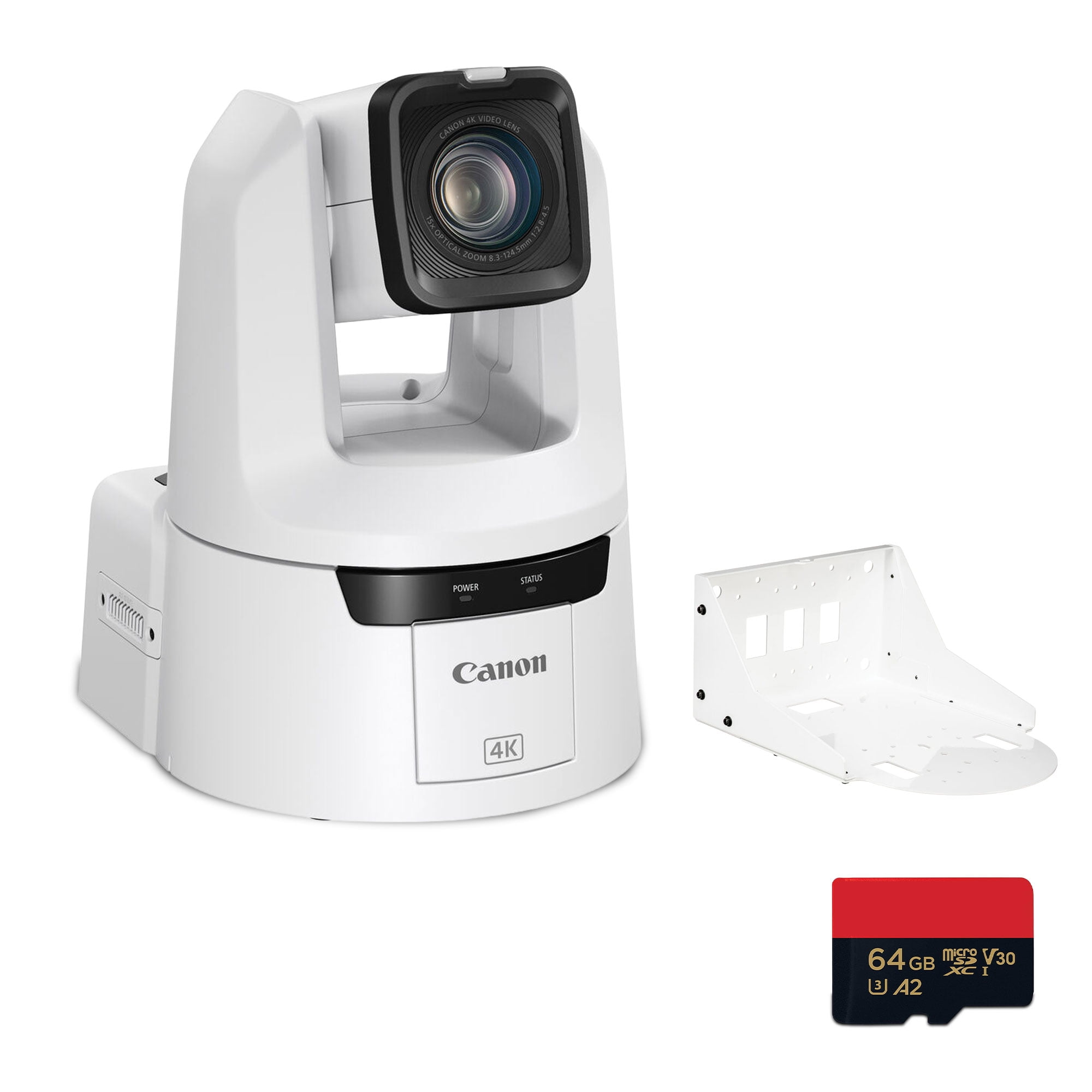 Canon CR-N500 Professional 4K NDI PTZ Camera (Titanium White) | 1