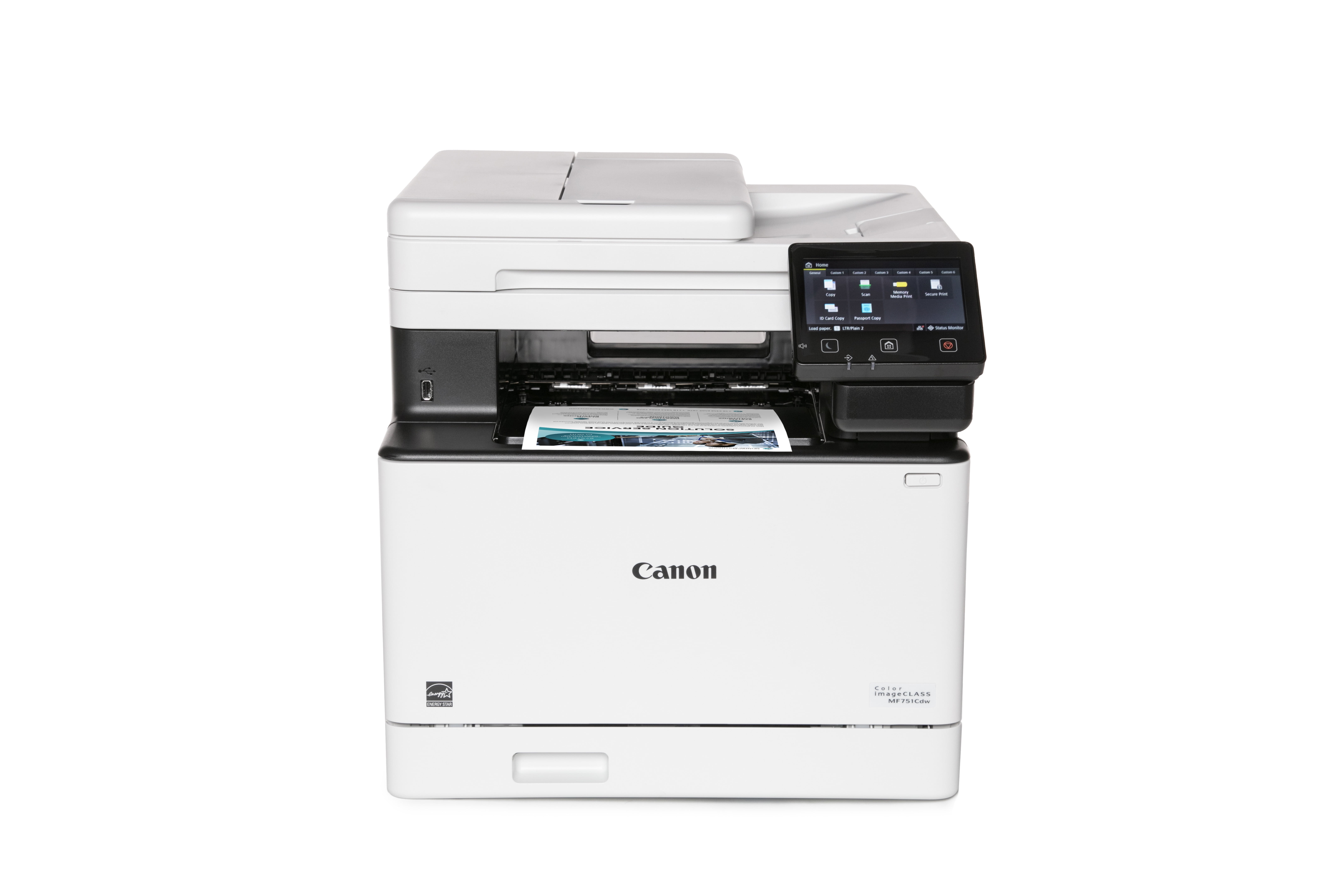 Canon White Multifunction Wireless Laser Printer with Touchscreen