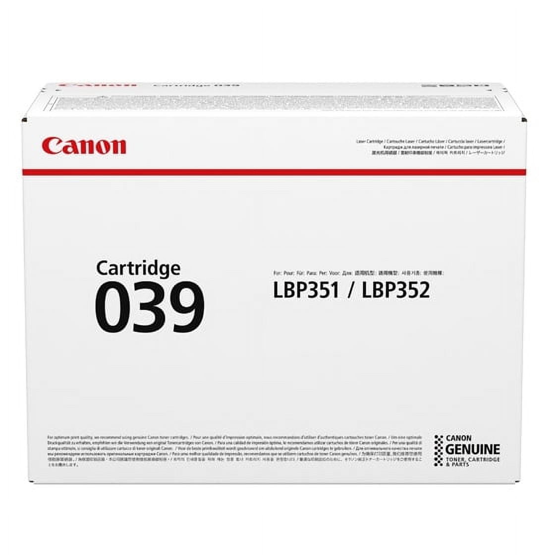 Canon Crg-039 Black - Walmart.com