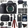 thumbnail image 1 of Canon DSLR Camera (Body Only) + Wireless Remote + Condenser Microphone + Case + Wrist Strap + Tripod + Card Reader(International Model), 1 of 6