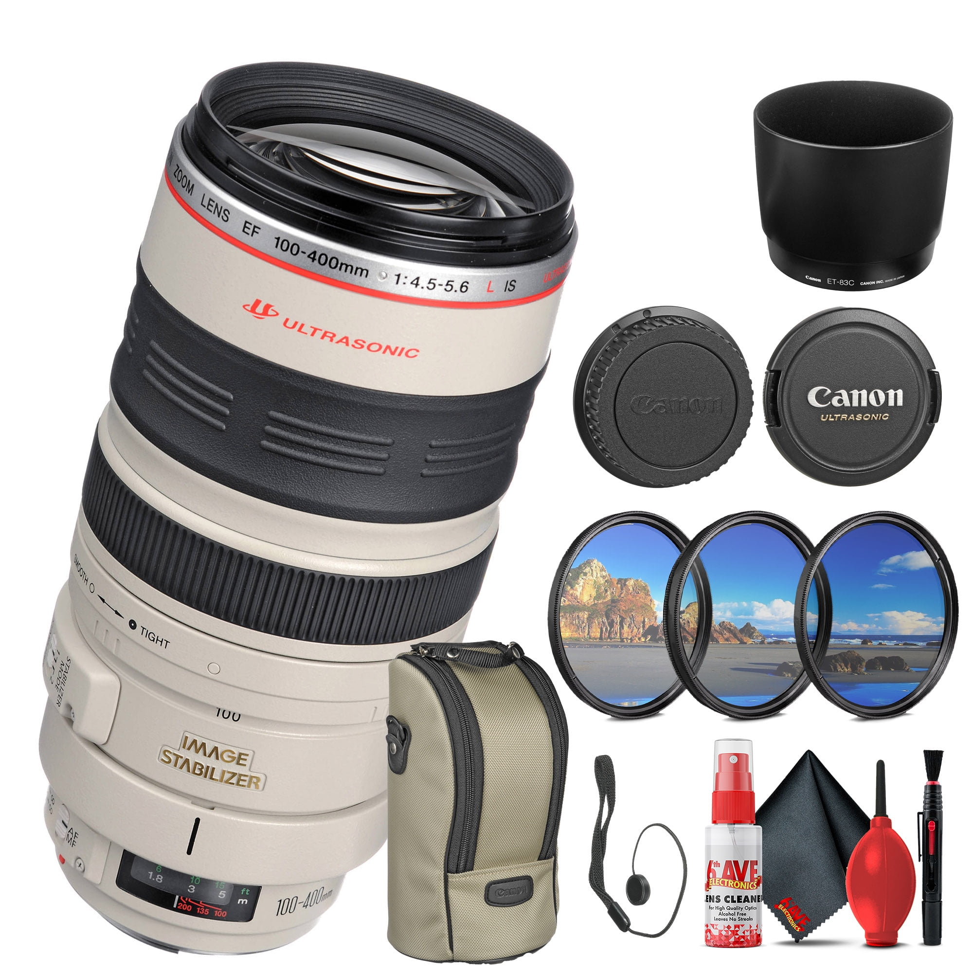 Canon EF 100-400mm f/4.5-5.6L IS USM Telephoto Zoom Lens Canon EF 100-400mm f/4.5-5.6L IS USM Telephoto Zoom Lens