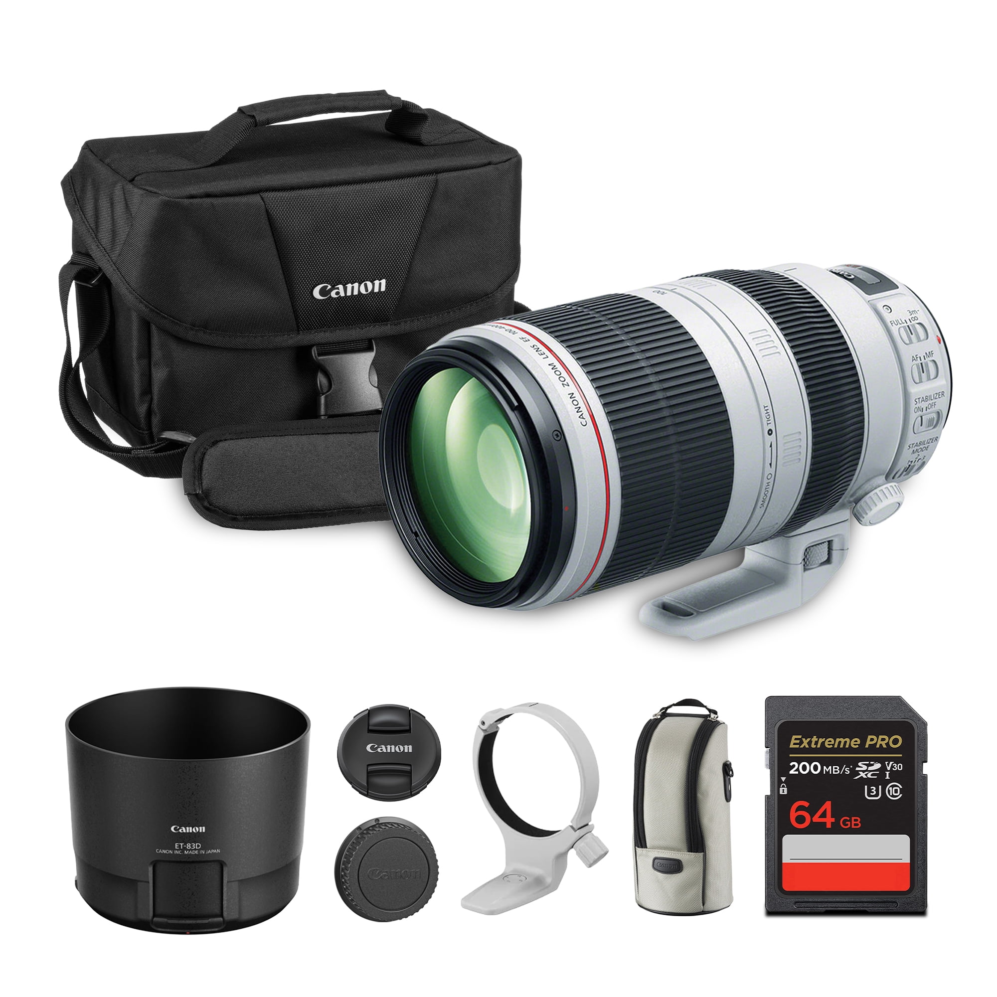 Canon EF 100-400mm f/4.5-5.6L IS II USM Lens | L-Series Telephoto Zoom ...
