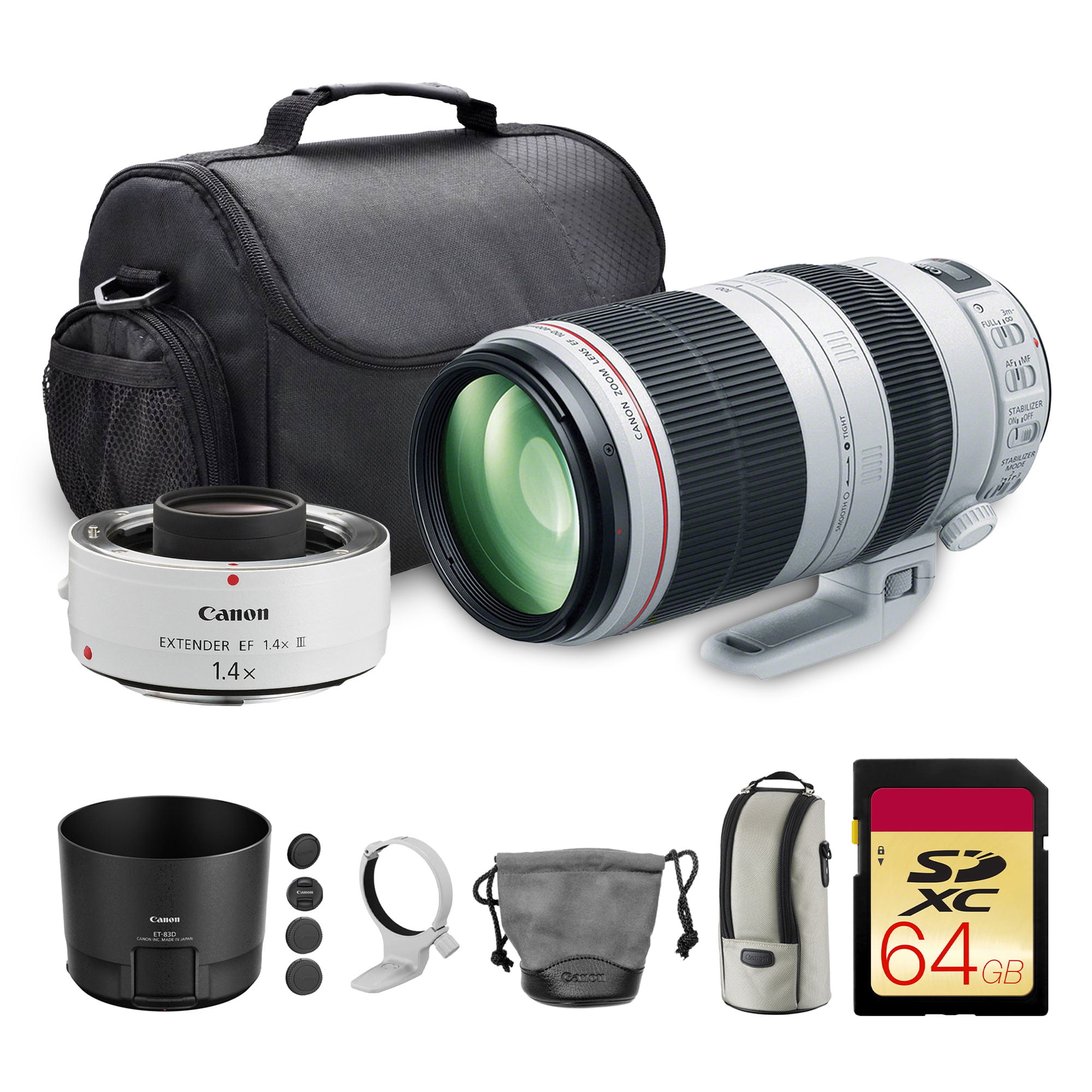 Canon 100-400mm EF IS USM Lens f⁄4.5-5.6L II Zoom Telephoto L com