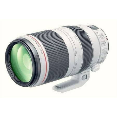 Canon - EF100-400mm F4.5-5.6L IS II USM Telephoto Zoom Lens for EOS DSLR Cameras - White