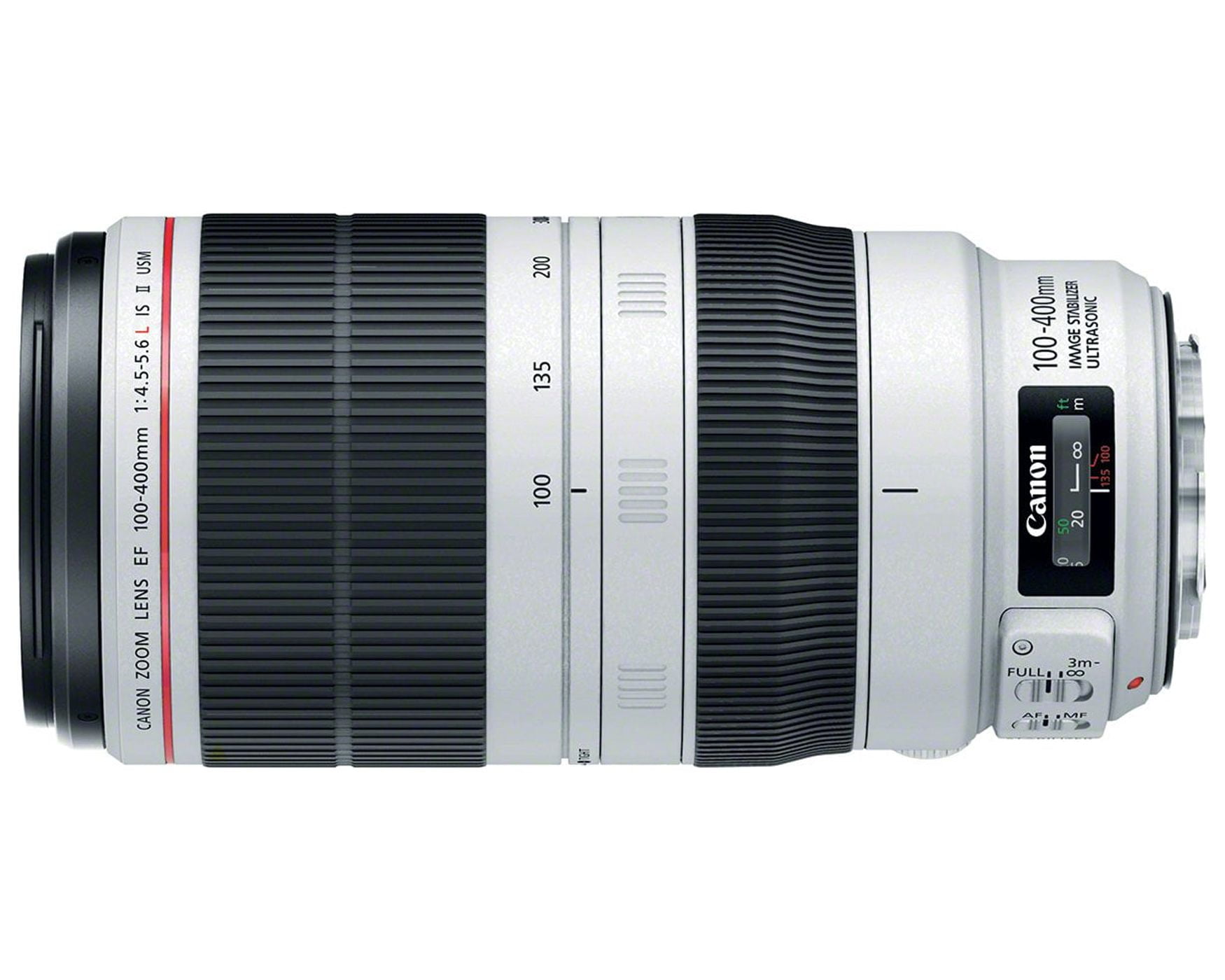 Canon EF 100-400mm f/4.5-5.6L is II USM Lens, Lens Only - Walmart.com