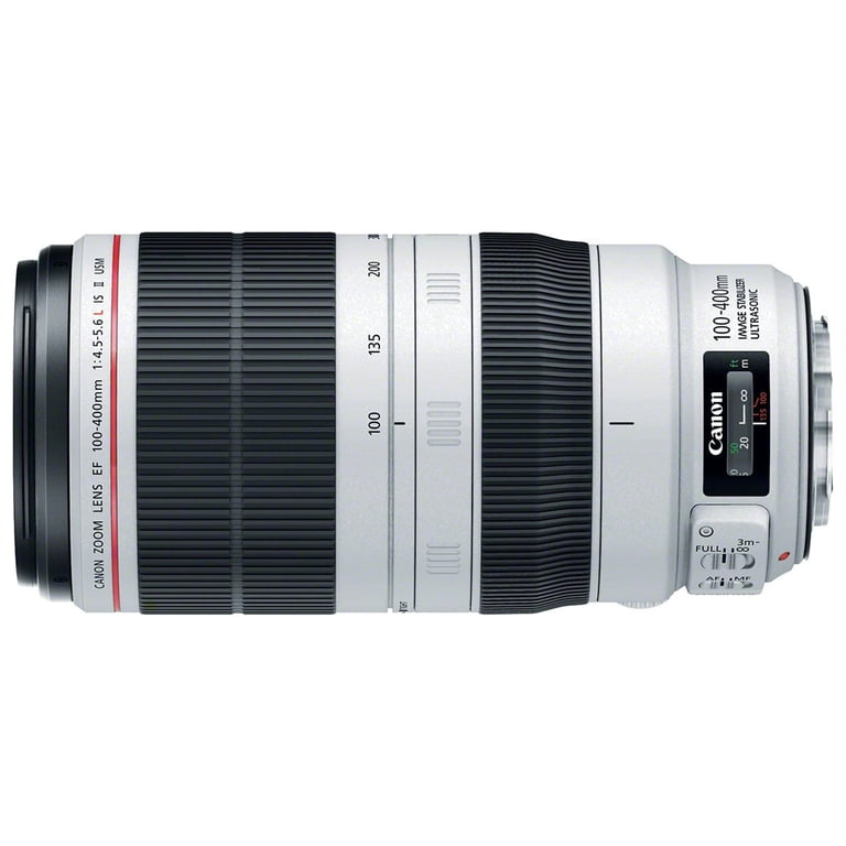 Canon EF 100-400mm f/4.5-5.6L is II USM Lens, Lens Only - Walmart.com