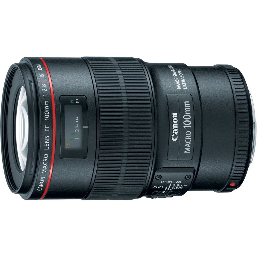 Canon EF 100mm f/2.8L Macro IS USM L-Series Lens (3554B002