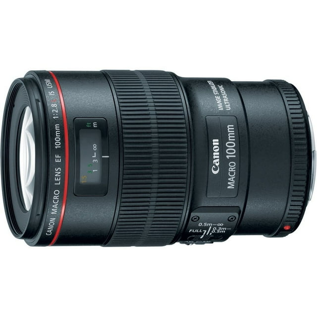 Canon EF 100mm f/2.8L Macro IS USM L-Series Lens (3554B002)
