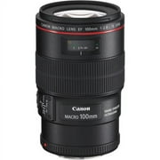 Canon EF 100mm f/2.8L Macro IS USM Lens 3554B002 International Model