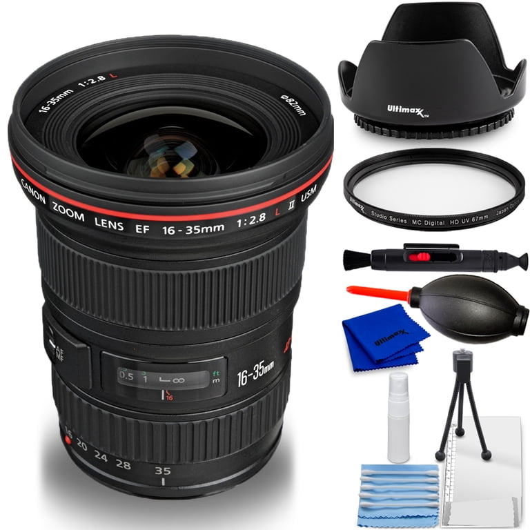 Canon EF 16-35mm f/2.8L II USM Lens 1910B002 - 7PC Accessory