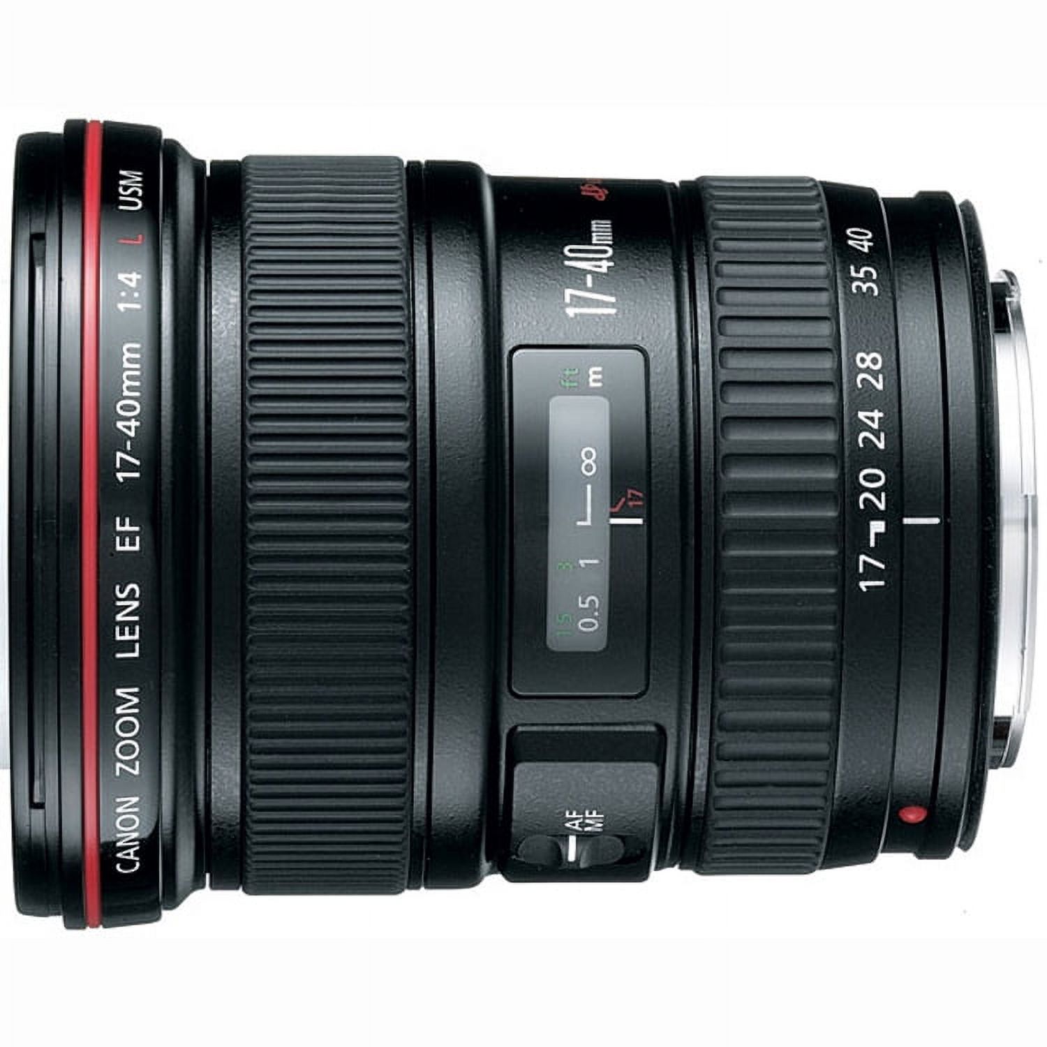 Canon EF 17-40mm f/4L USM Lens, &Oslash;77 - image 1 of 10